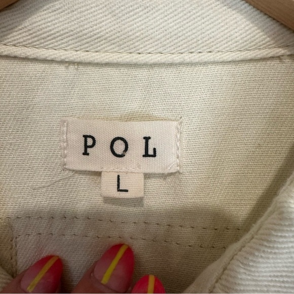POL Neon Dreams Colorblock Twill Jacket - Picture 8 of 11